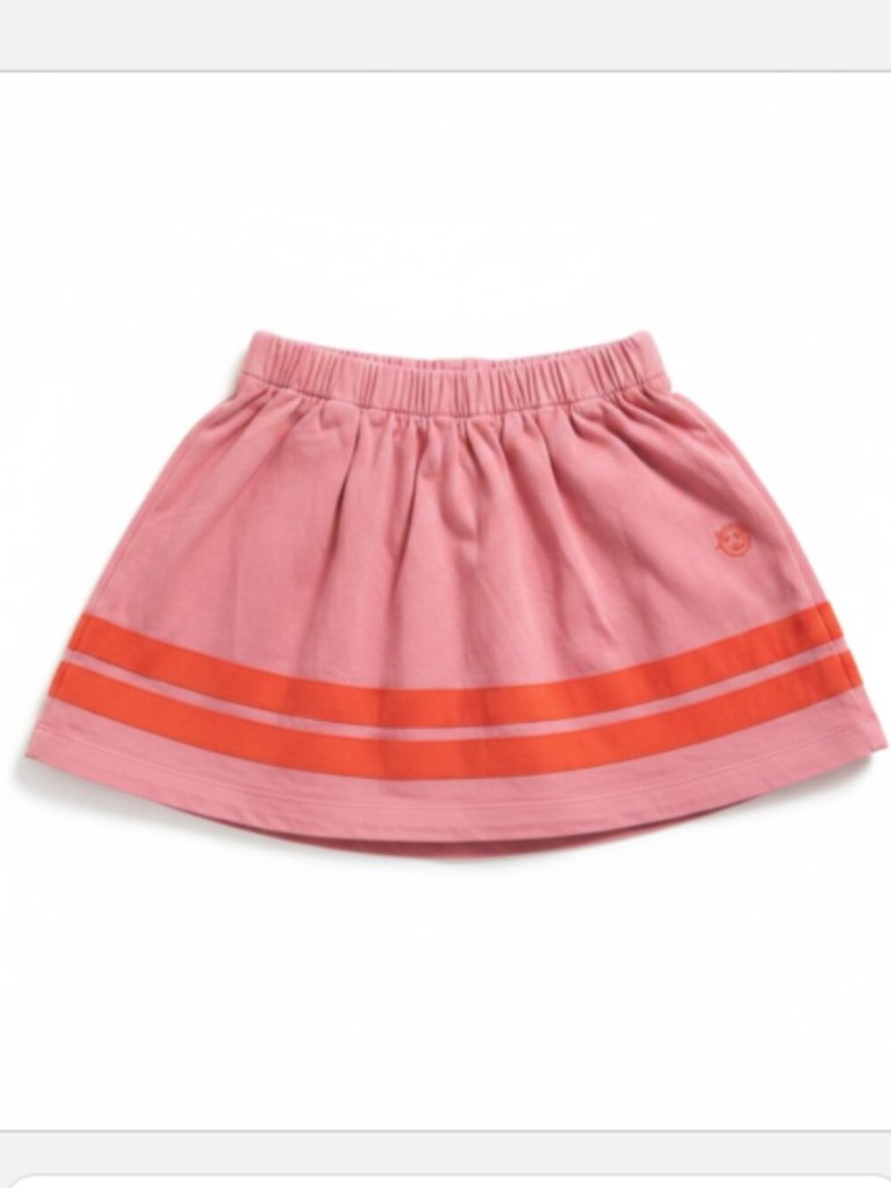 Wynken Girls Skirt Elastic Waist Pull On PInk Size 6 Cotton